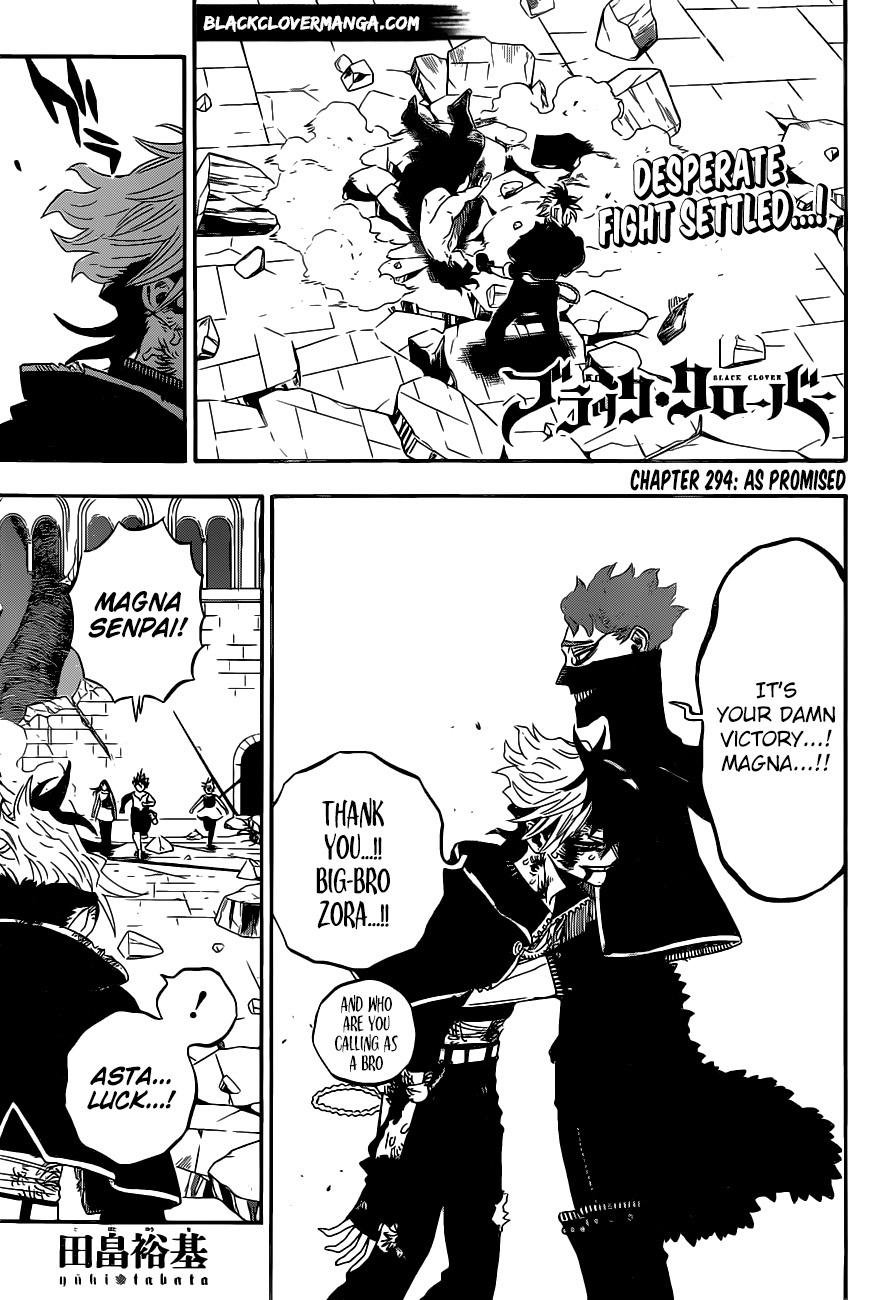 Black Clove, Chapter 294 image 01