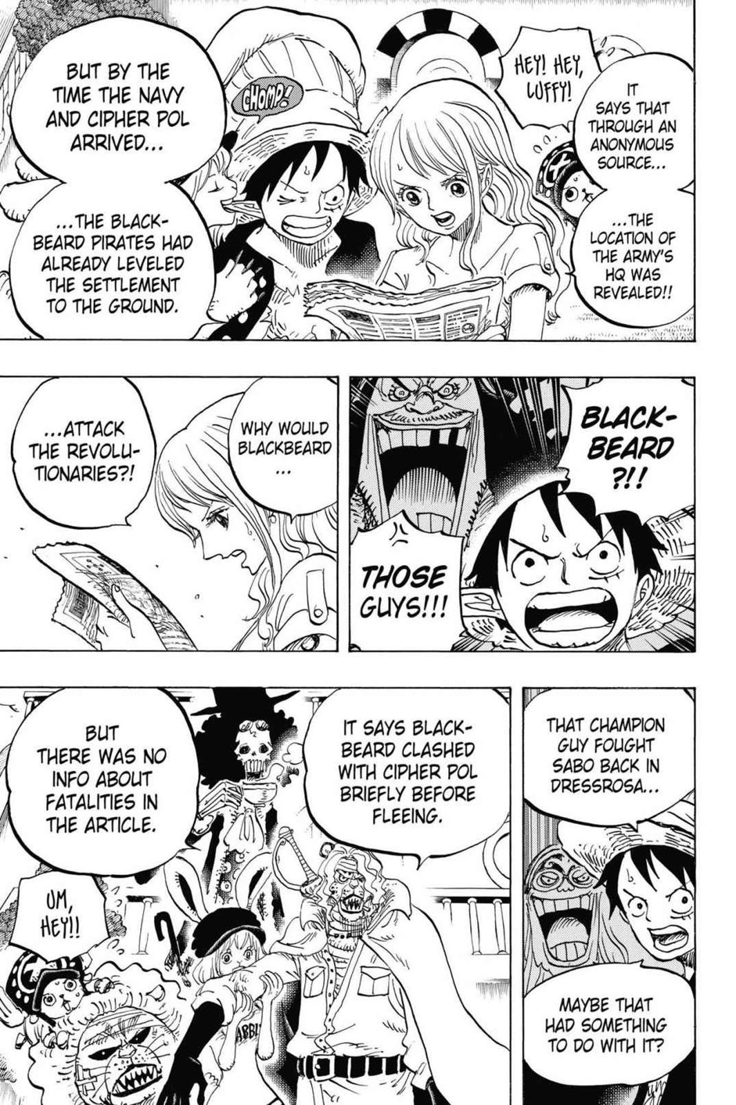 One Piece, Chapter 824 image 005