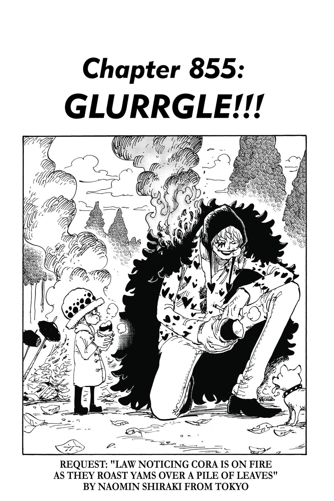 One Piece, Chapter 855 image 01