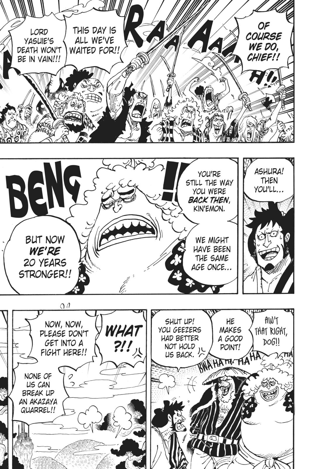One Piece, Chapter 950 image 011