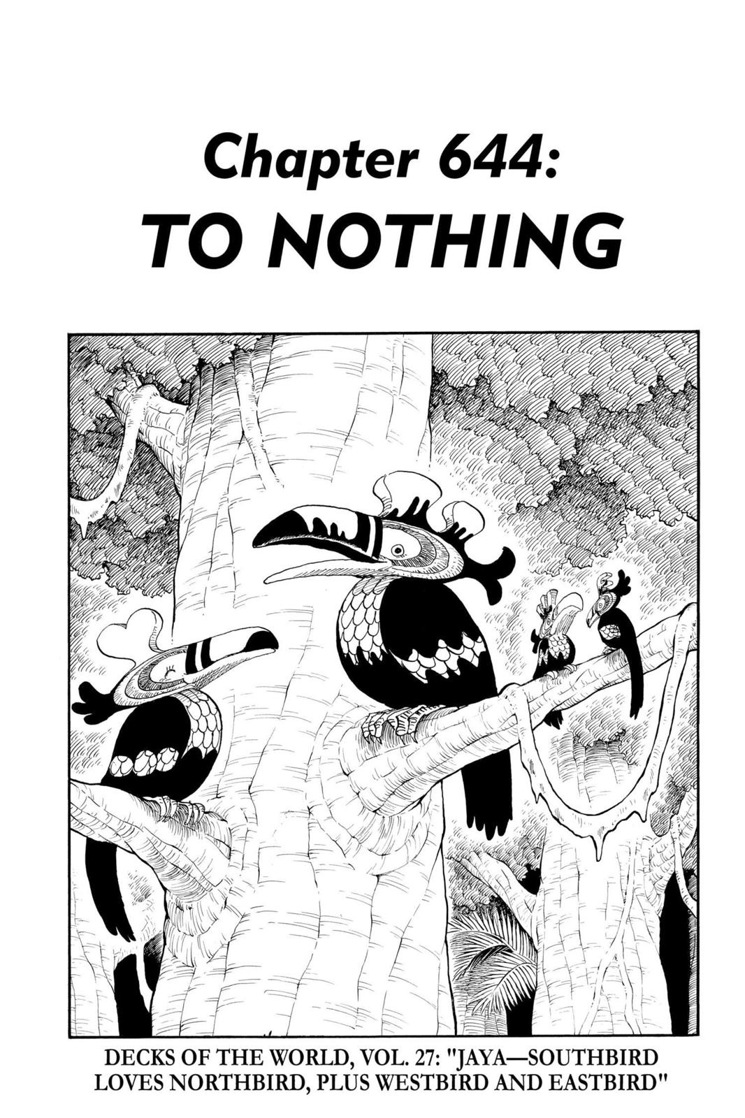 One Piece, Chapter 644 image 001