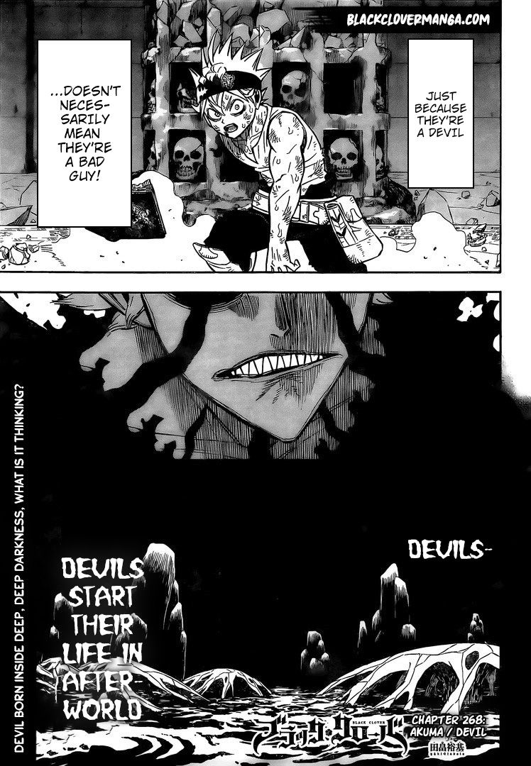 Black Clove, Chapter 268 image 01