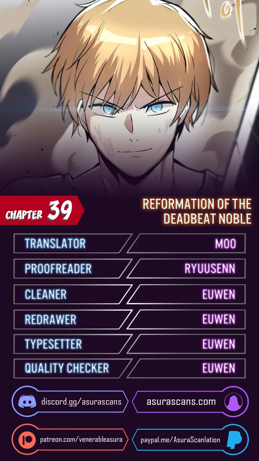  Reformation Of The Deadbeat Noble, Chapter 39 image 01