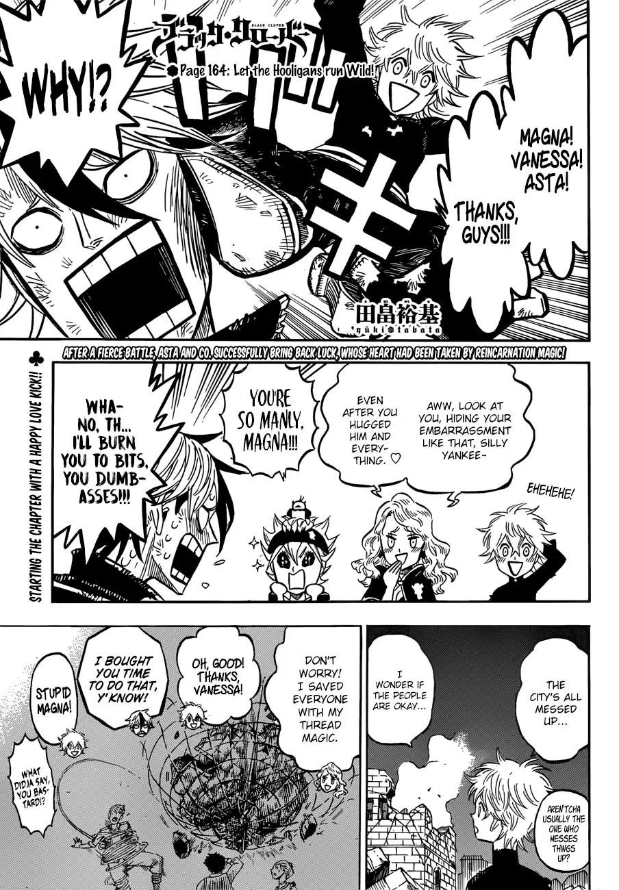 Black Clove, Chapter 164 image 01