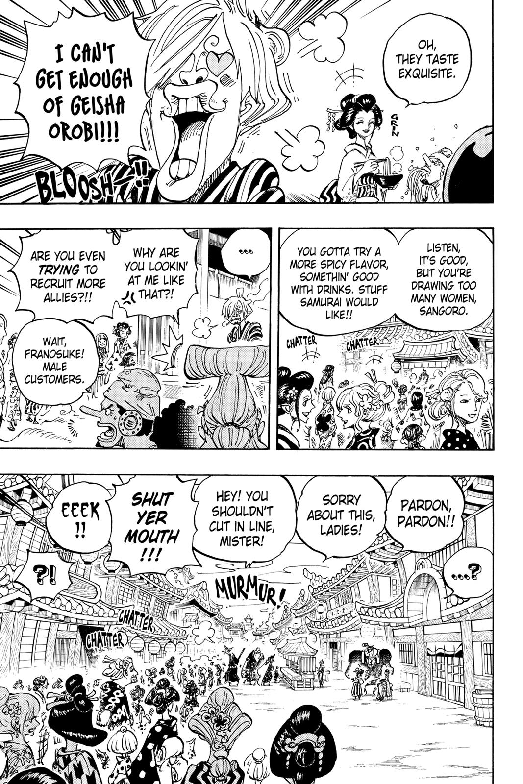 One Piece, Chapter 927 image 003