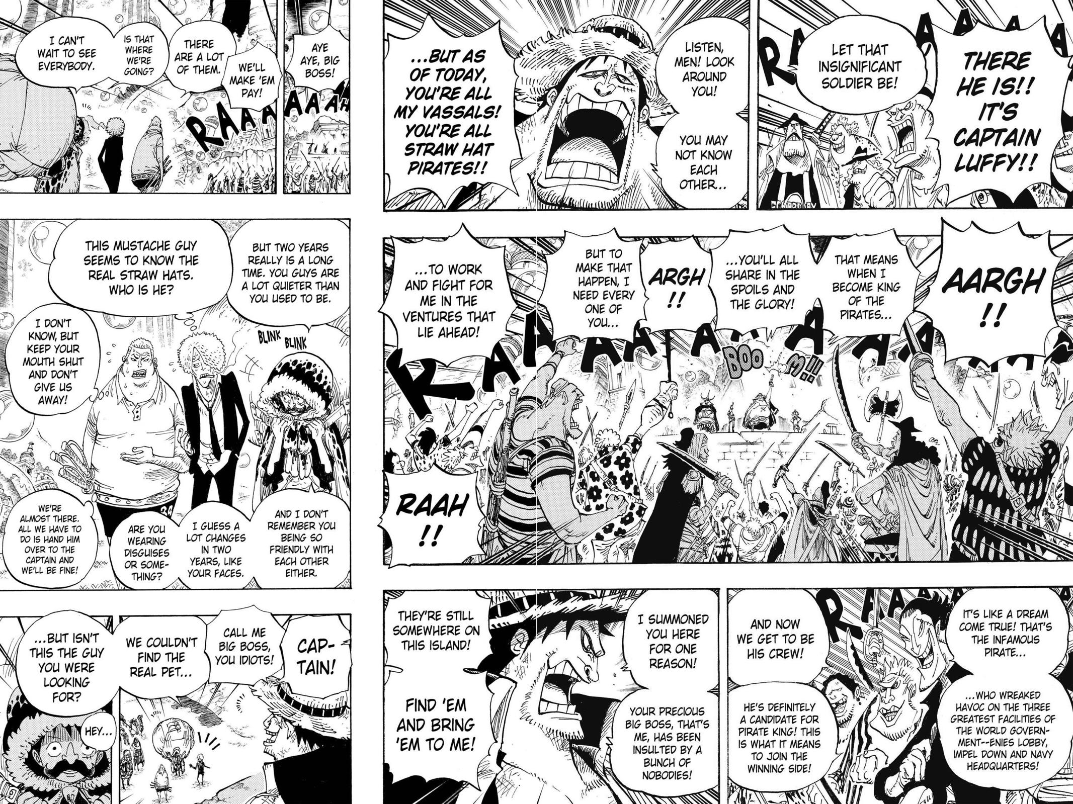 One Piece, Chapter 600 image 010