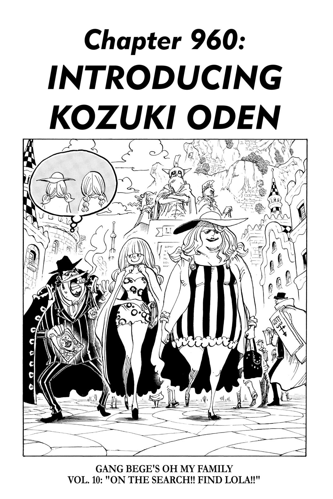 One Piece, Chapter 960 image 001