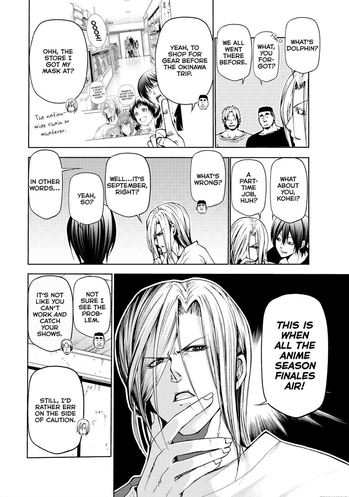 Grand Blue, Chapter 46 - Grand Blue Manga Online