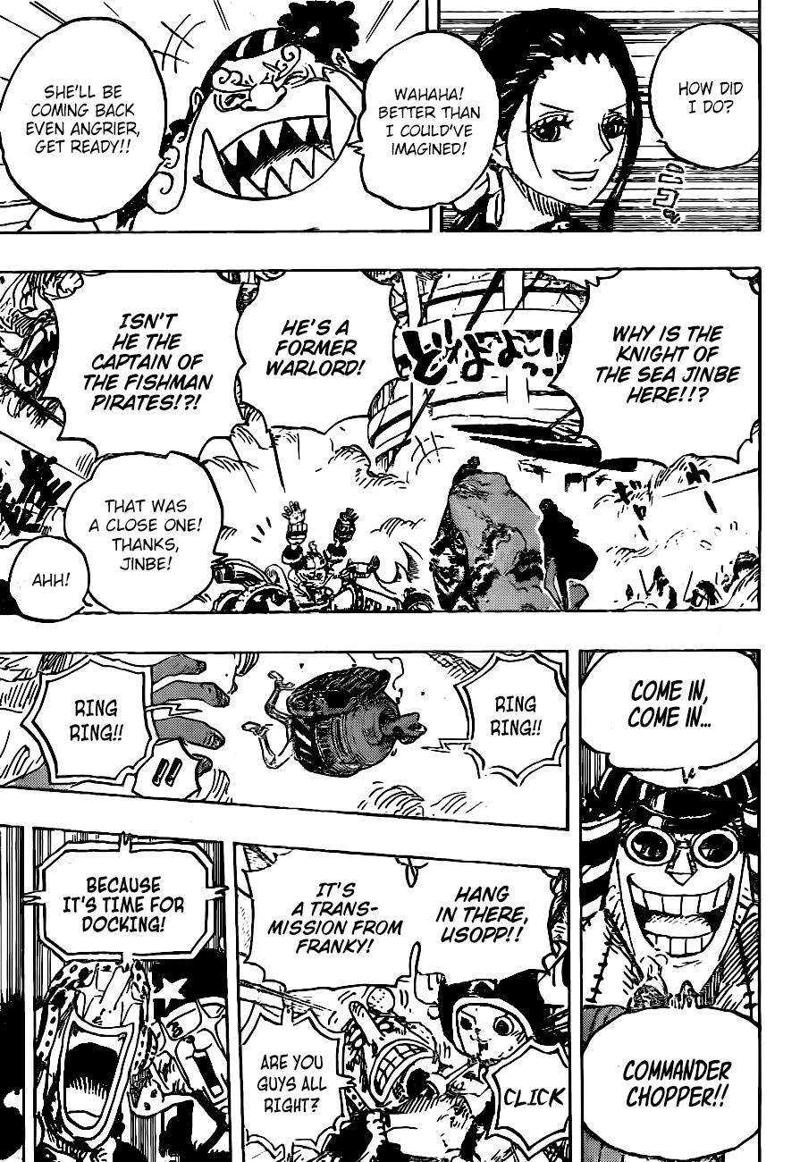 One Piece, Chapter 989 image 09