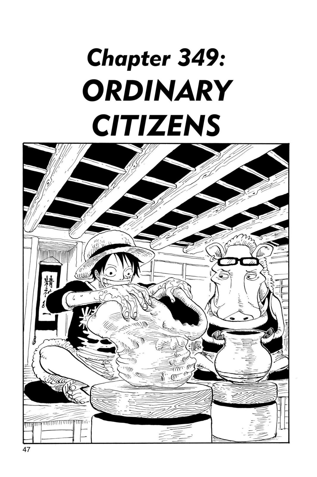 One Piece, Chapter 349 image 001