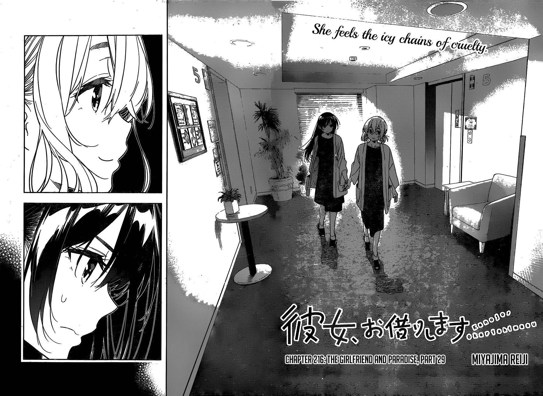 Rent A GirlFriend, Chapter 216 image 03