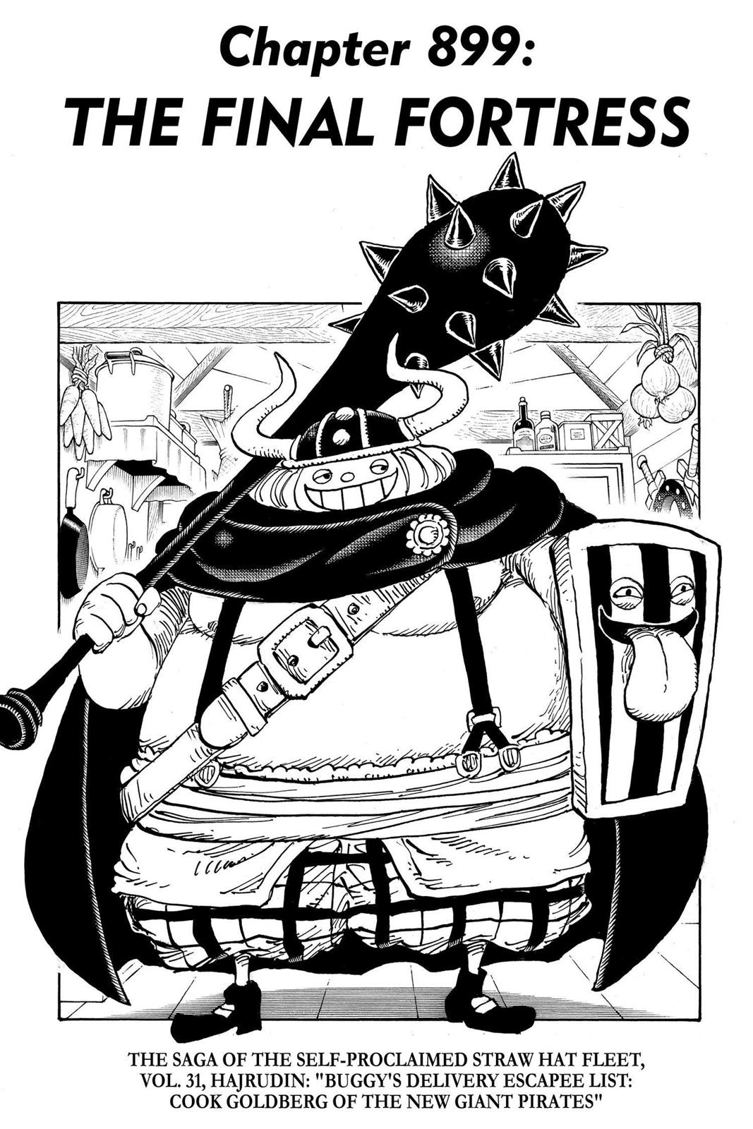 One Piece, Chapter 899 image 001