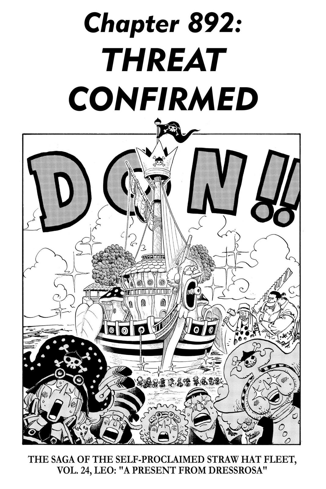 One Piece, Chapter 892 image 001