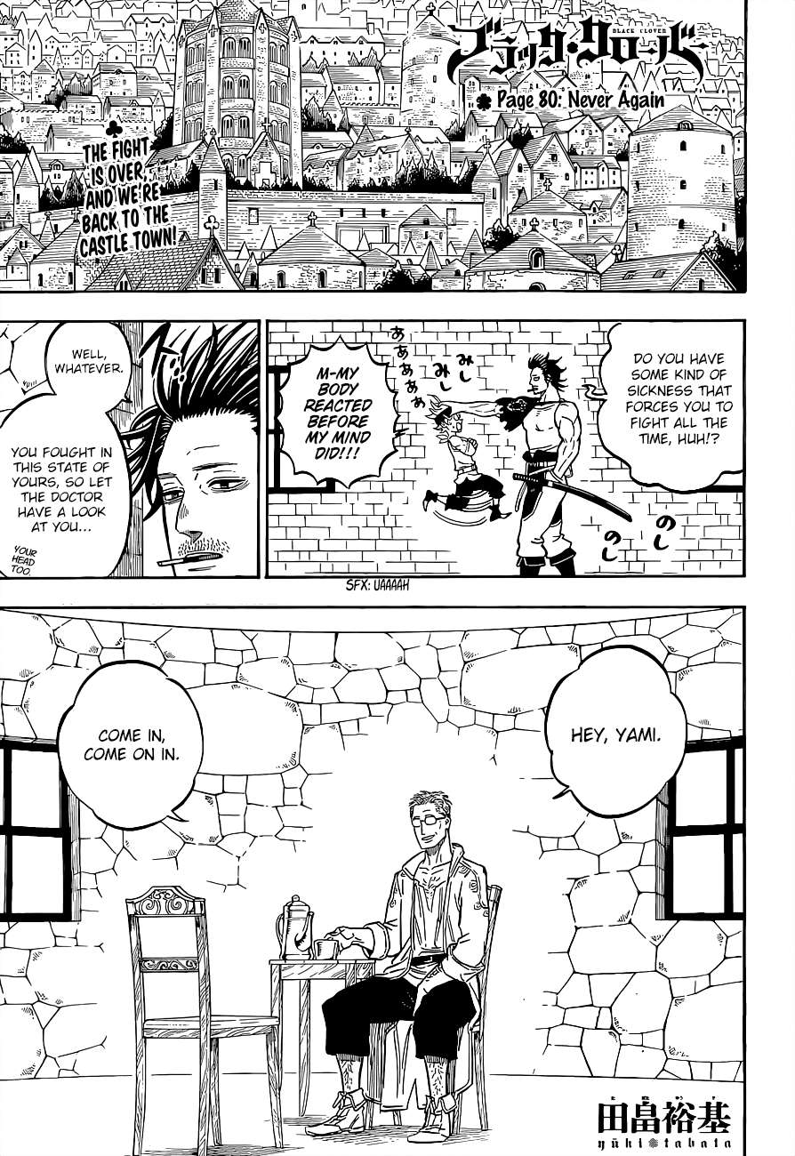 Black Clove, Chapter 80 image 01