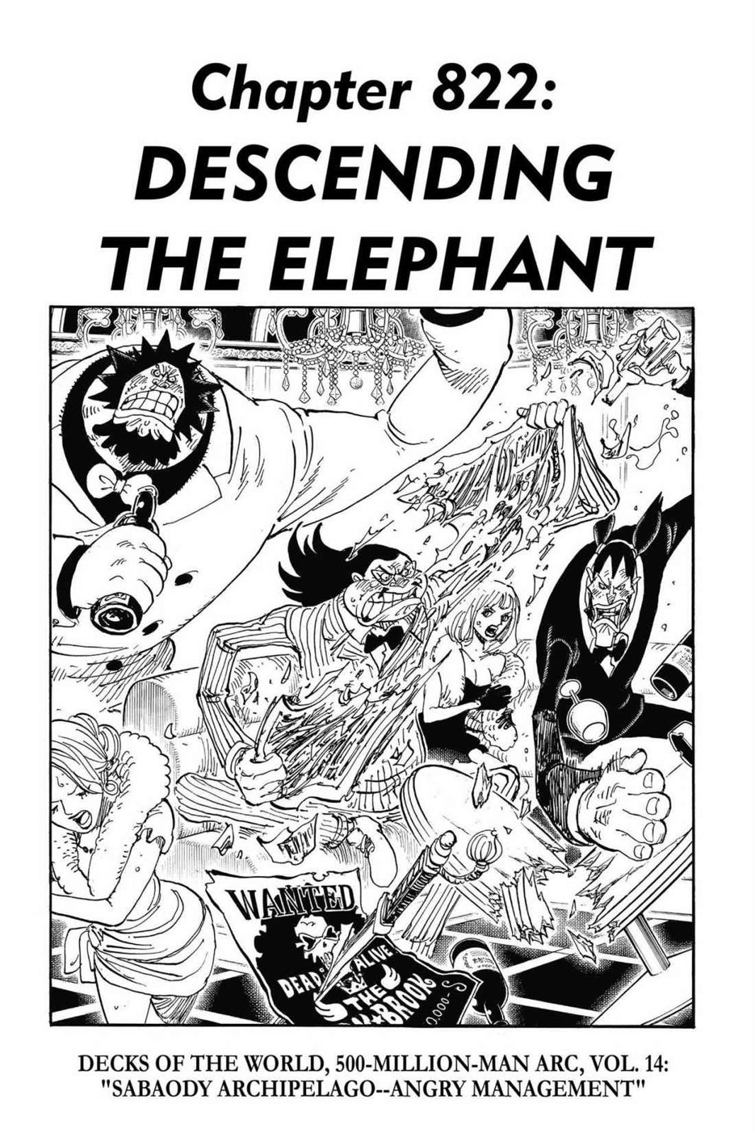 One Piece, Chapter 822 image 001