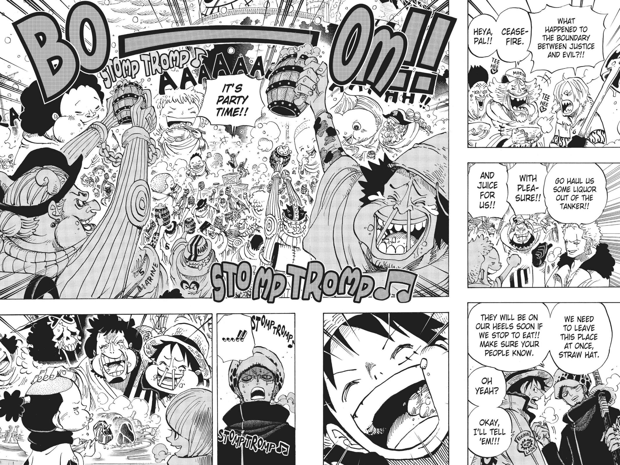 One Piece, Chapter 696 image 016