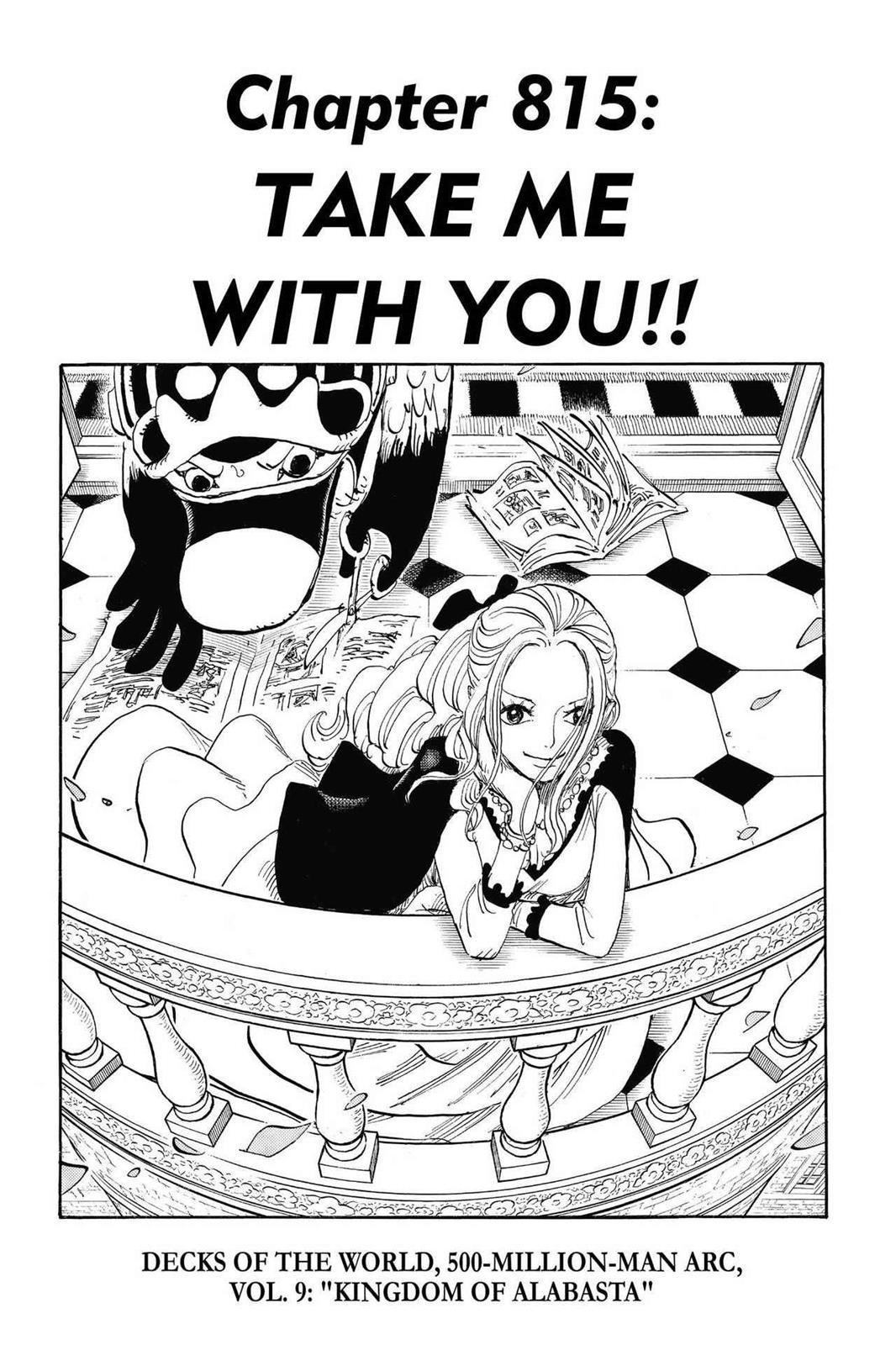 One Piece, Chapter 815 image 001