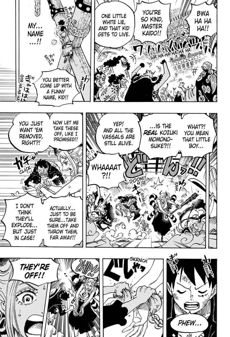 One Piece Chapter 986 One Piece Manga Online