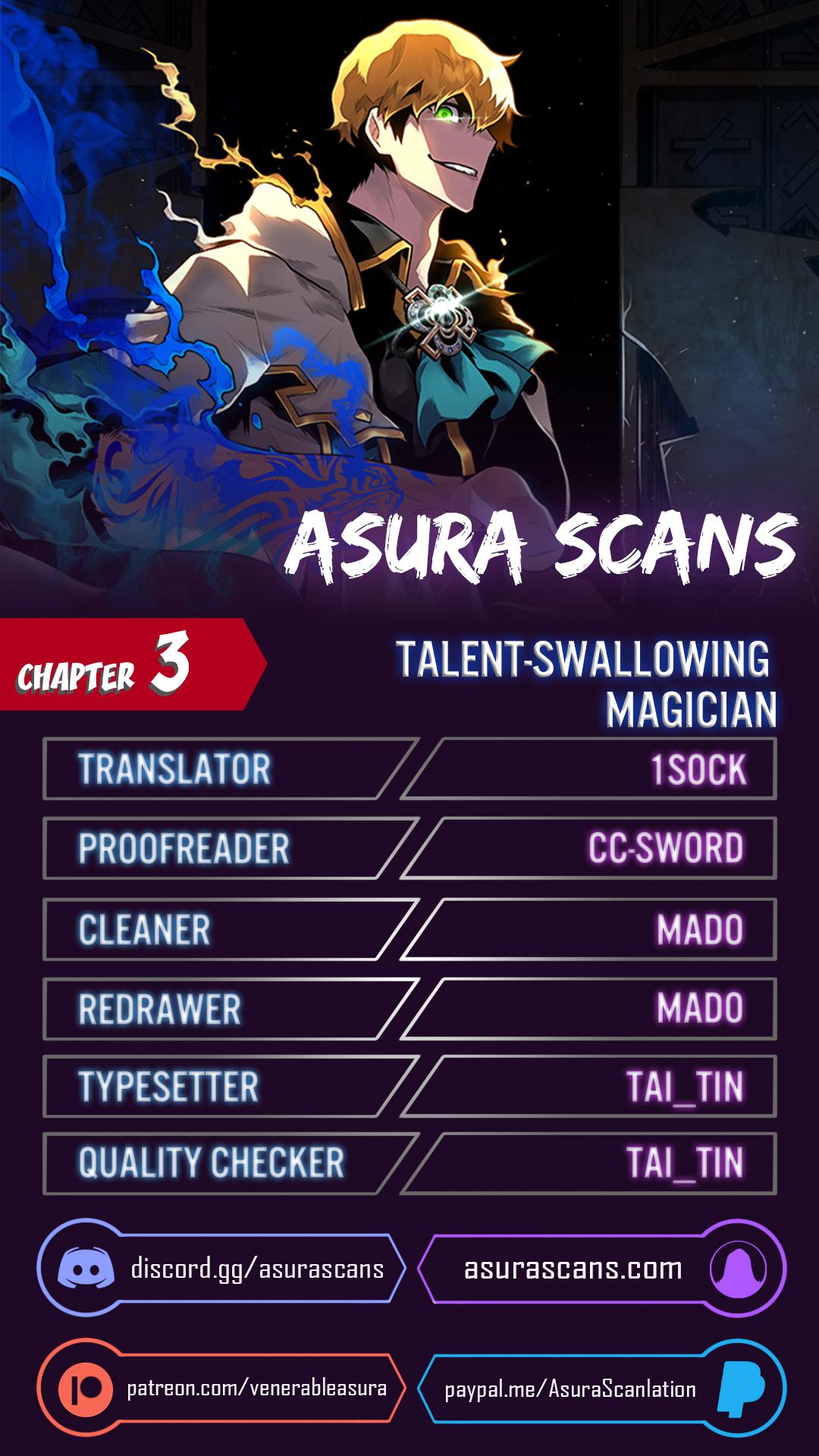 Talent-Swallowing Magician, Chapter 3 image 1