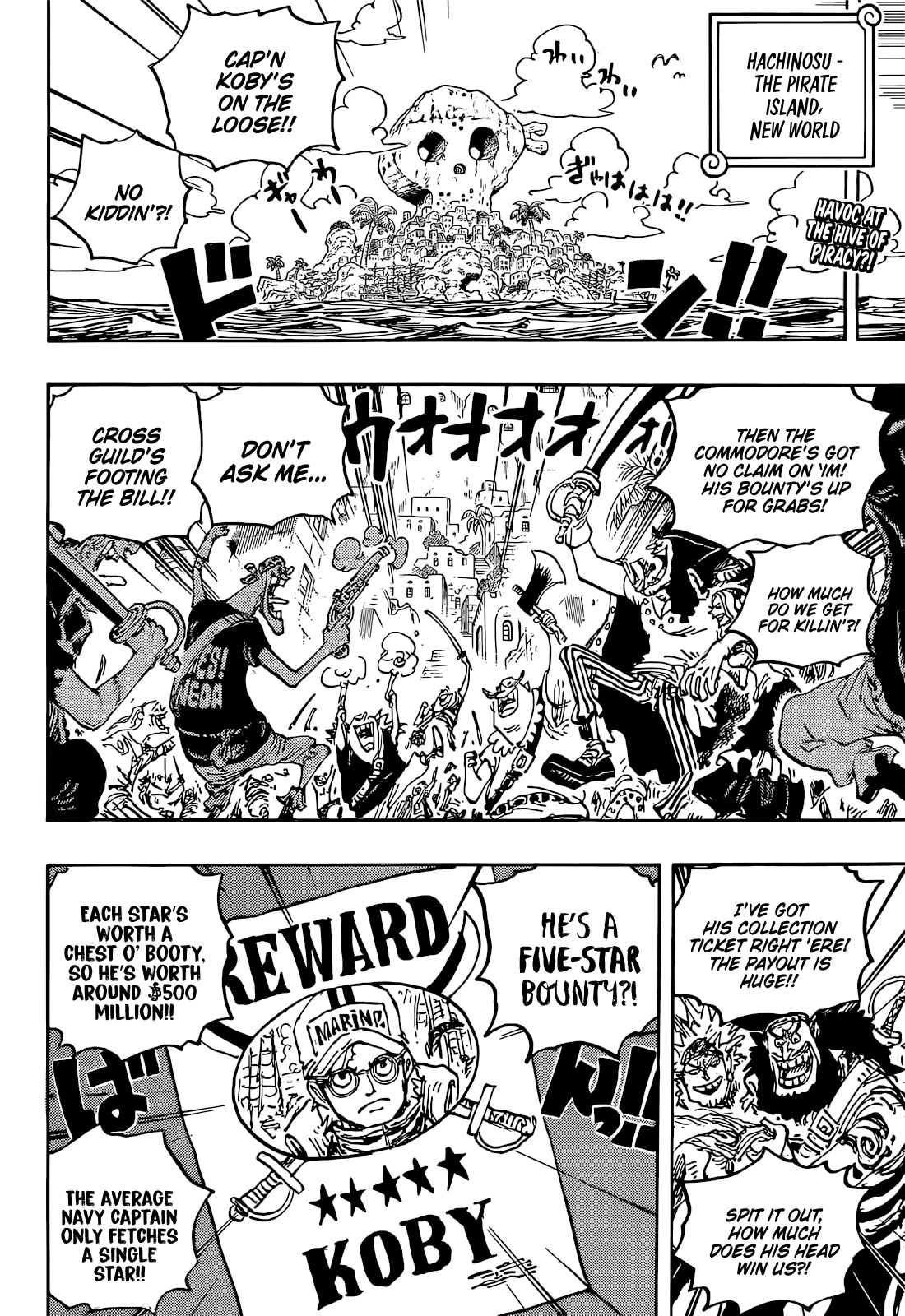 One piece, Chapter 1080 The Legendary Hero image 03