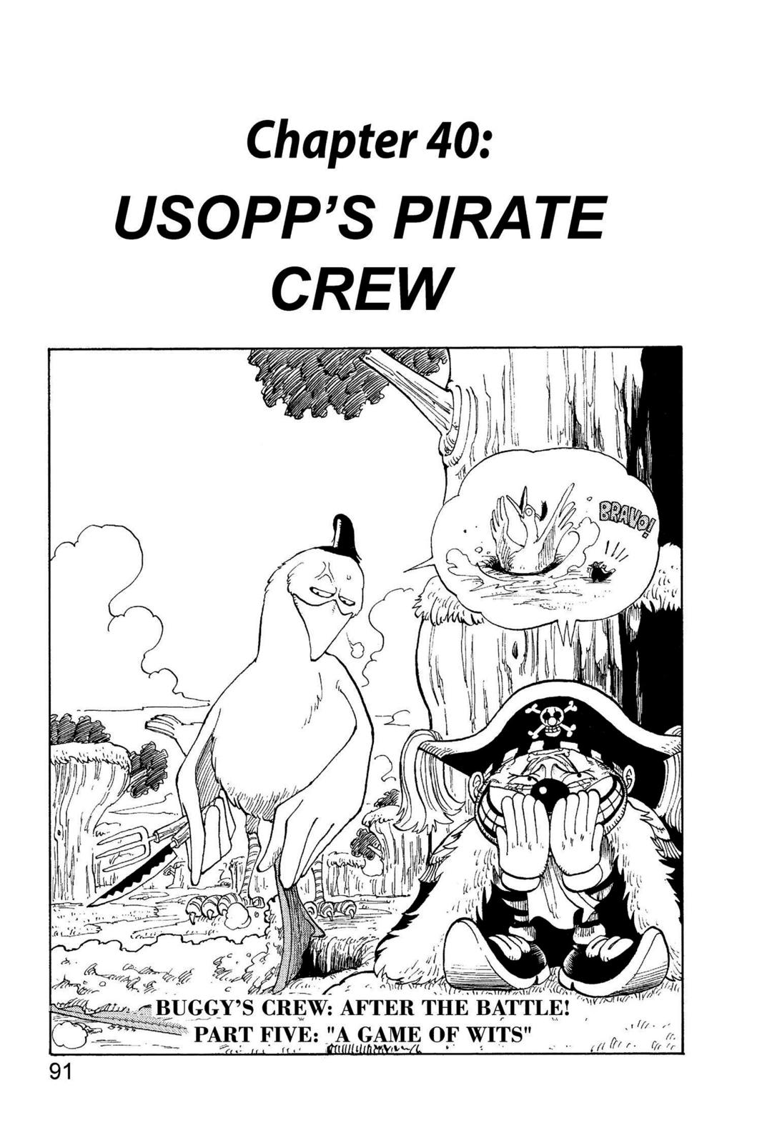 One Piece, Chapter 40 image 001