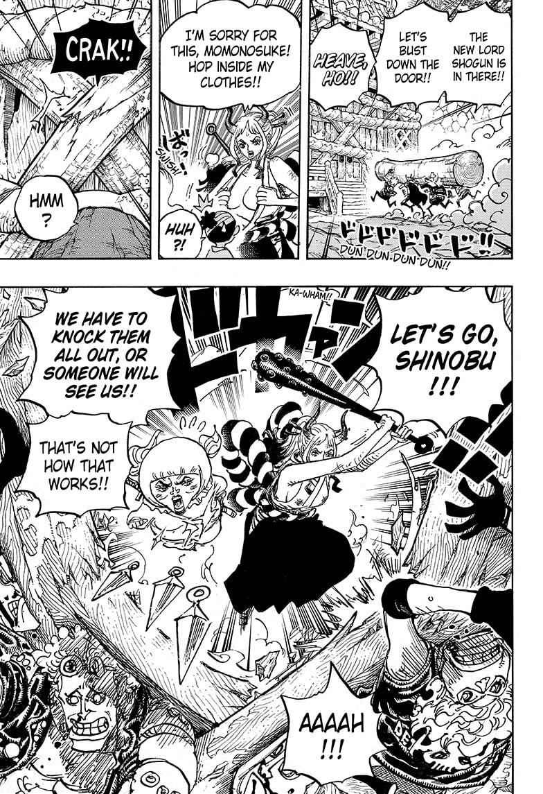 One Piece, Chapter 1005 image 014