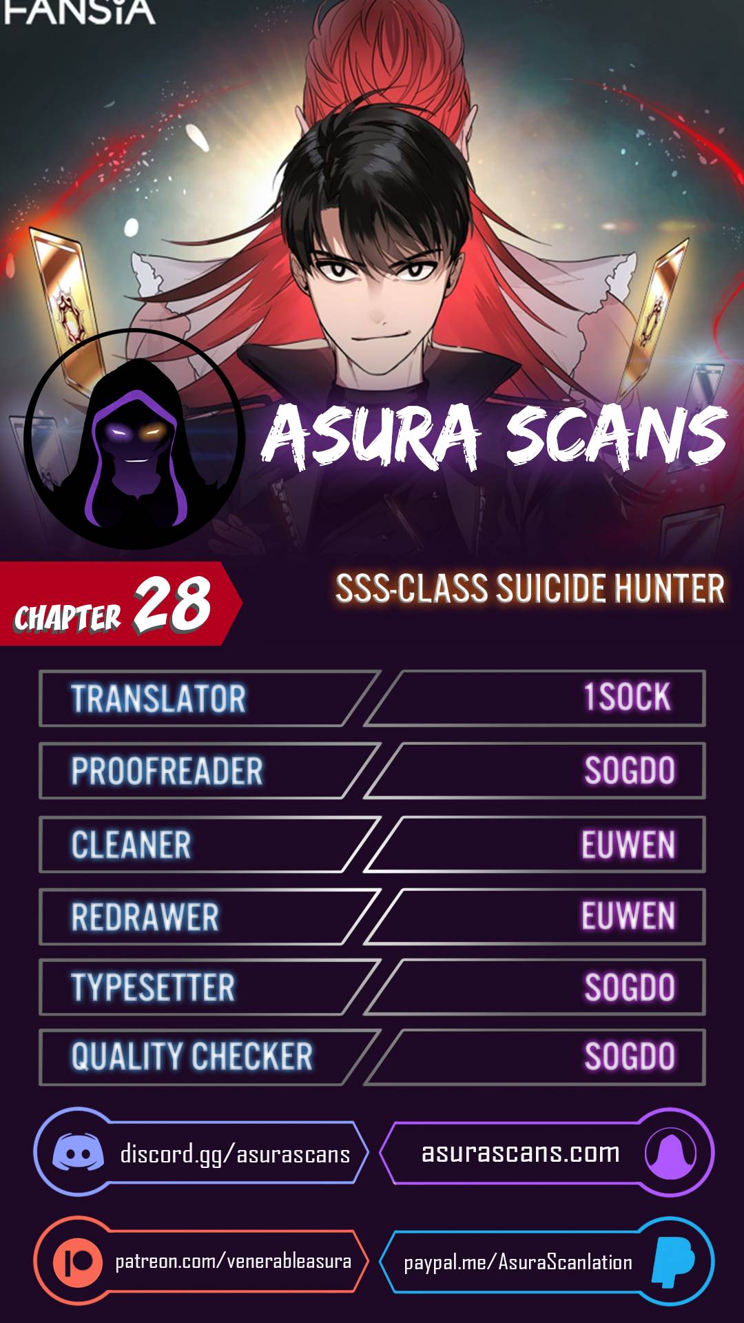 SSS-Class Suicide Hunter, Chapter 28 image 1