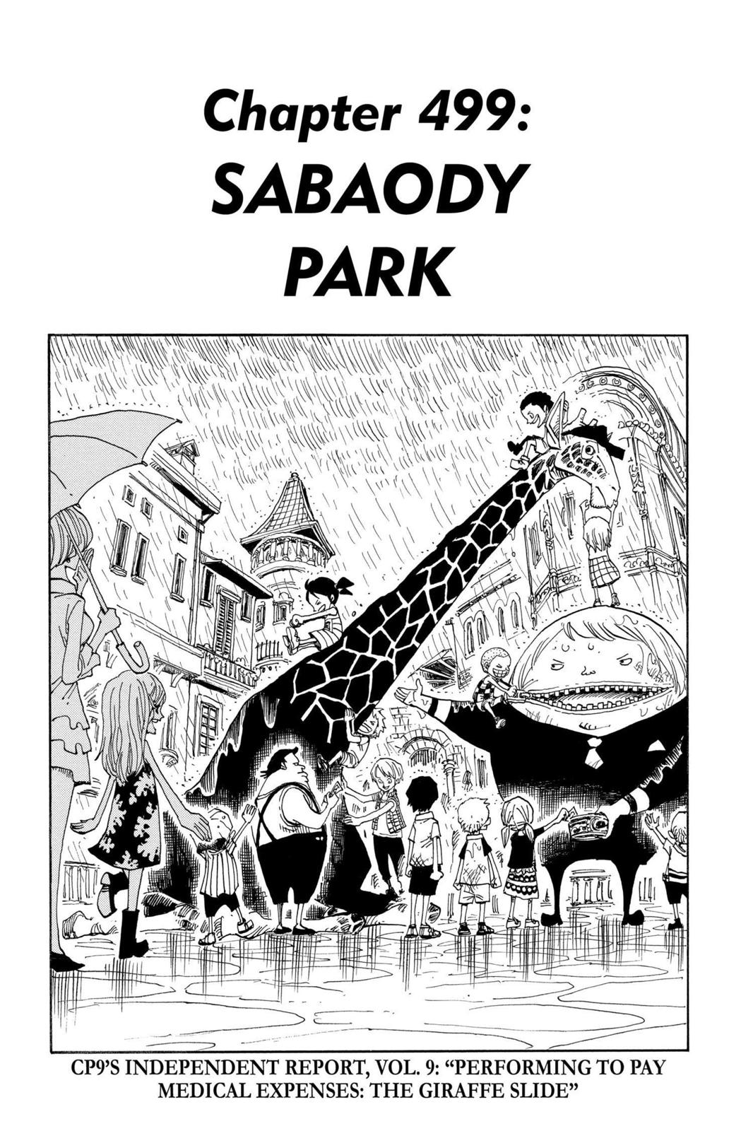 One Piece, Chapter 499 image 001