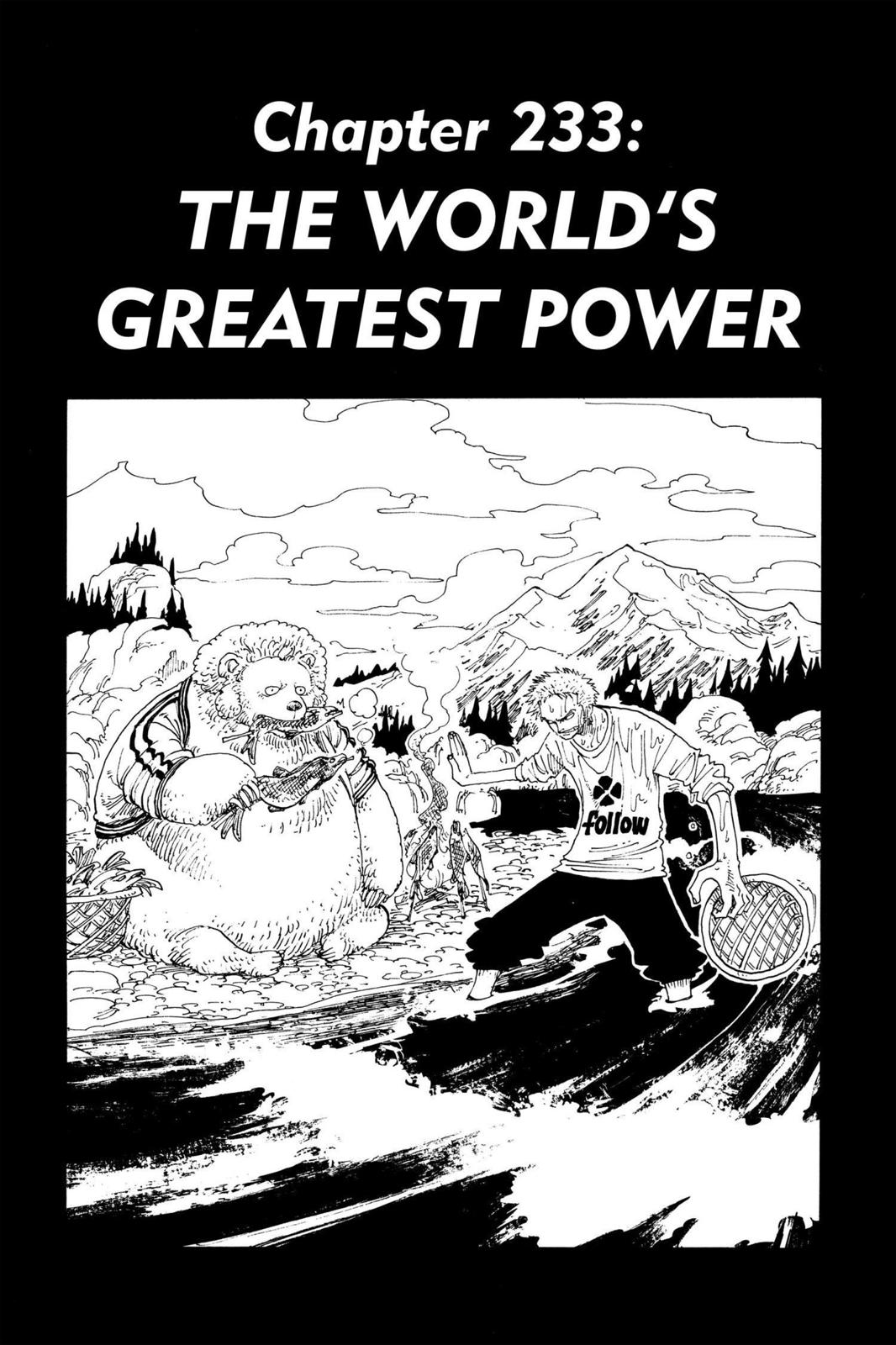 One Piece, Chapter 233 image 001
