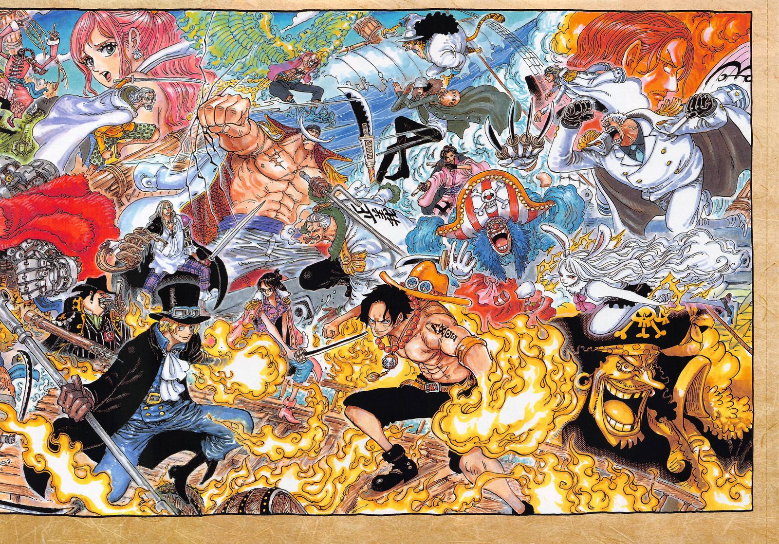 One Piece, Chapter 1025 image 01