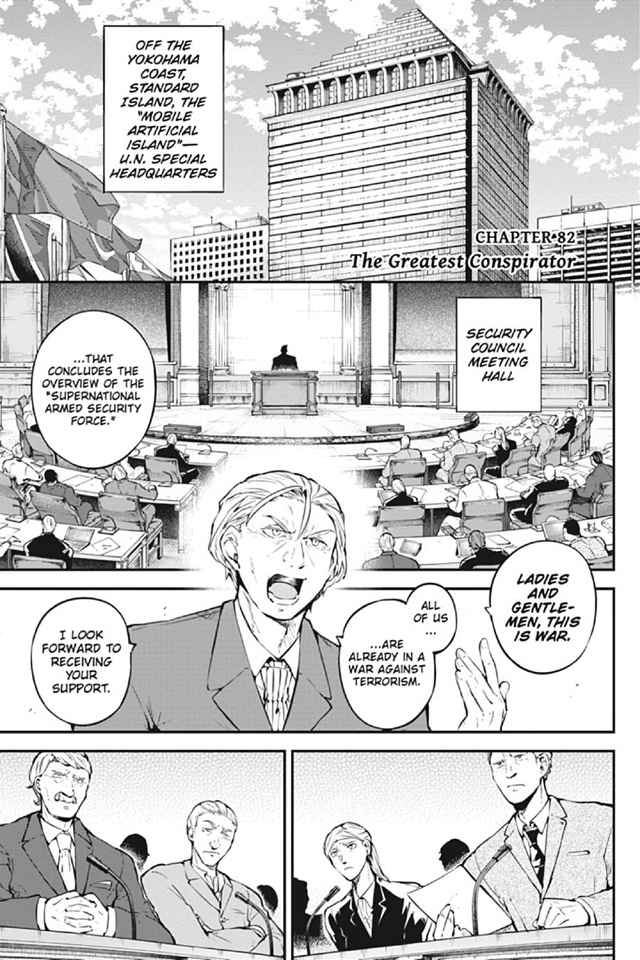 Bungou Stray Dogs, Chapter 82 image 01