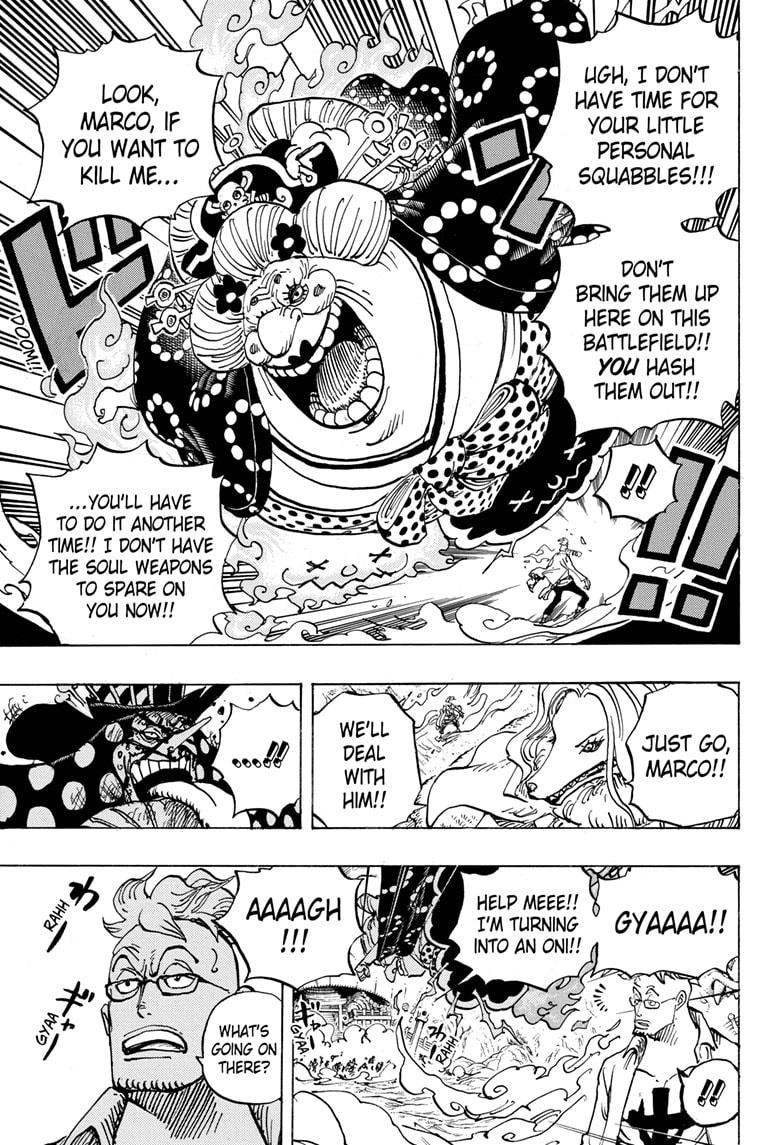 One Piece, Chapter 995 image 006