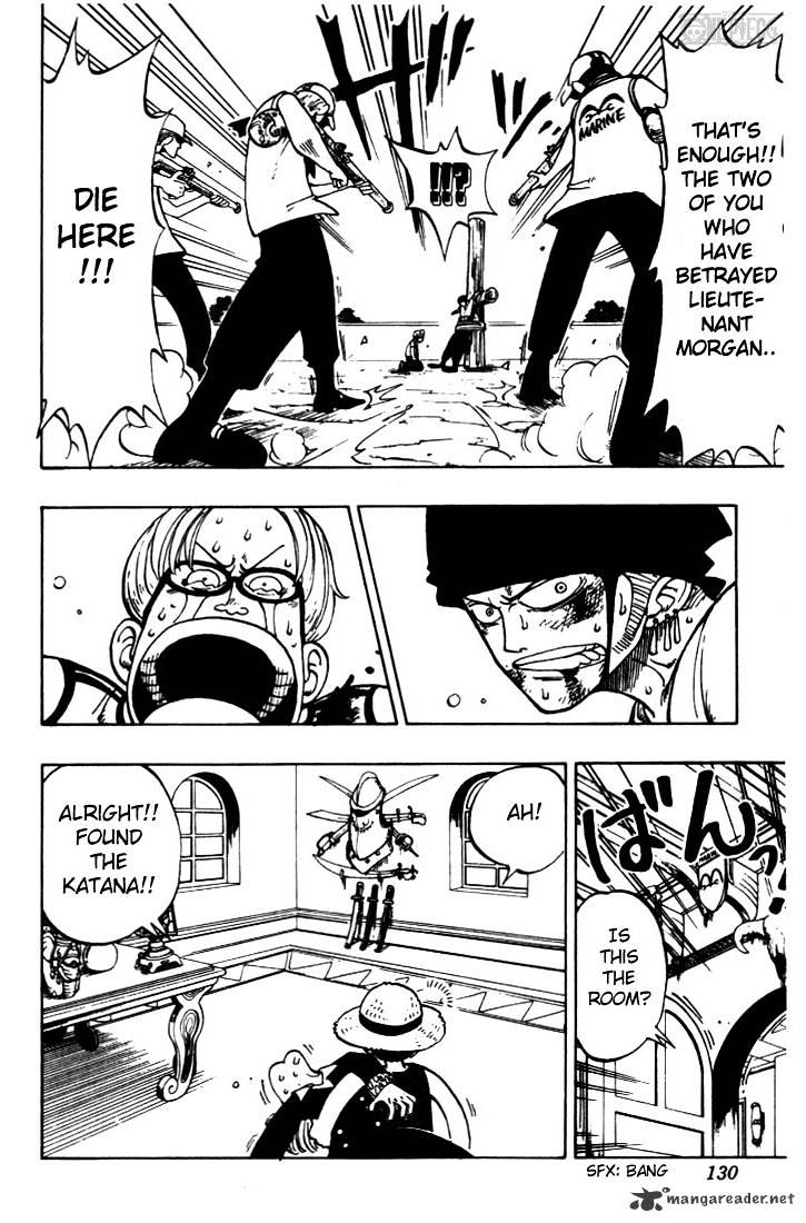 One piece, Chapter 5  Pirate King And The Great Swordsman image 07