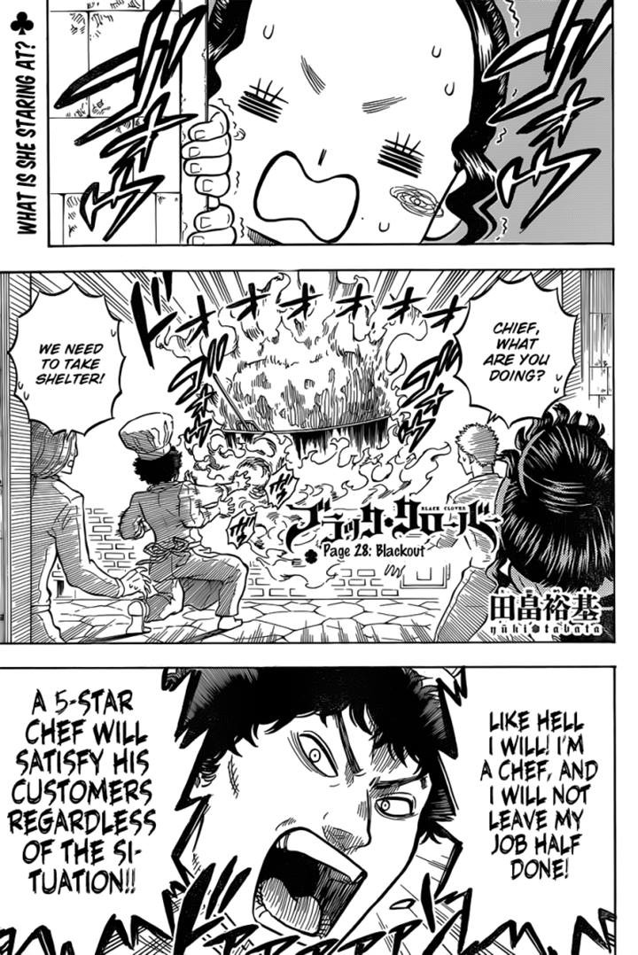 Black Clove, Chapter 28 image 01