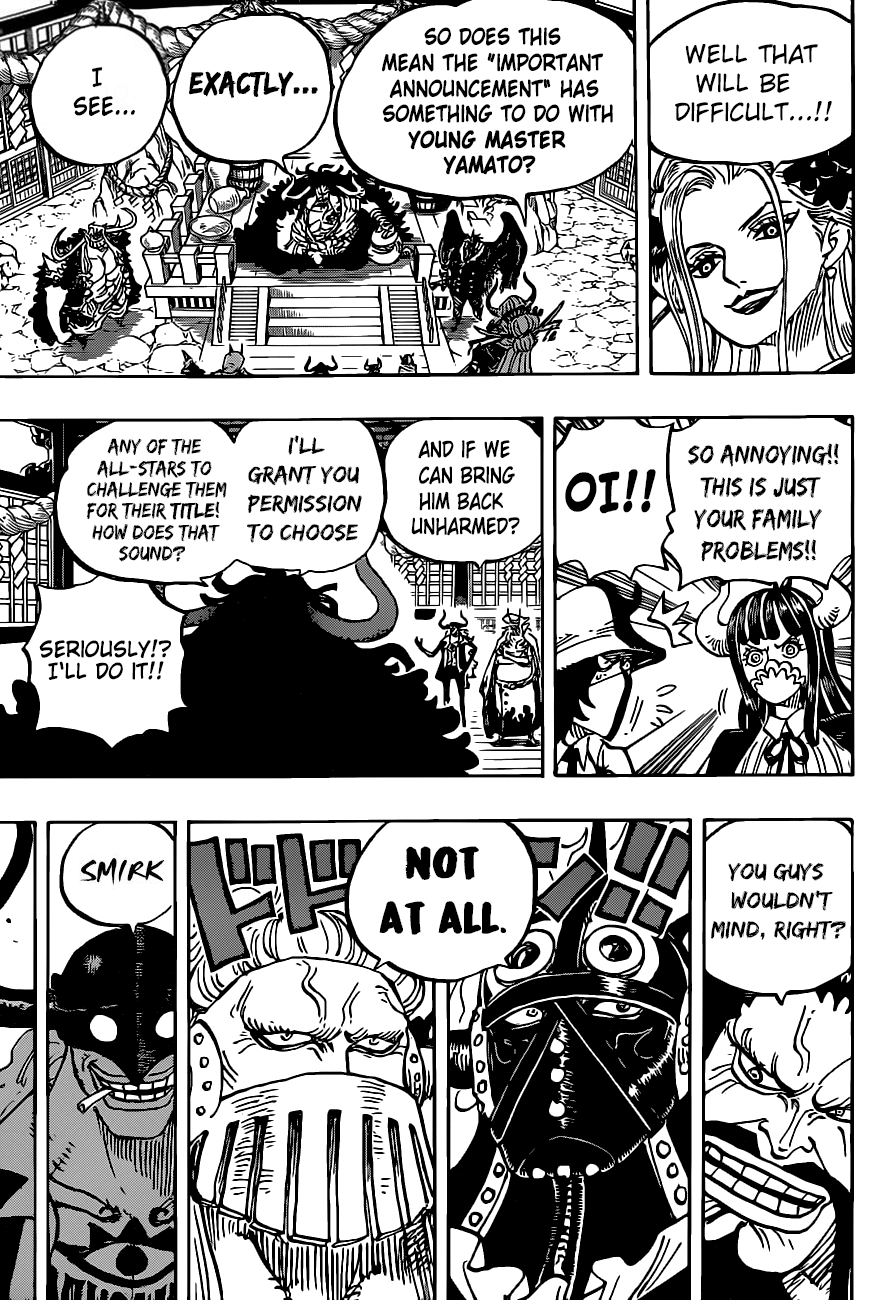 One Piece, Chapter 979 Family Problems image 14