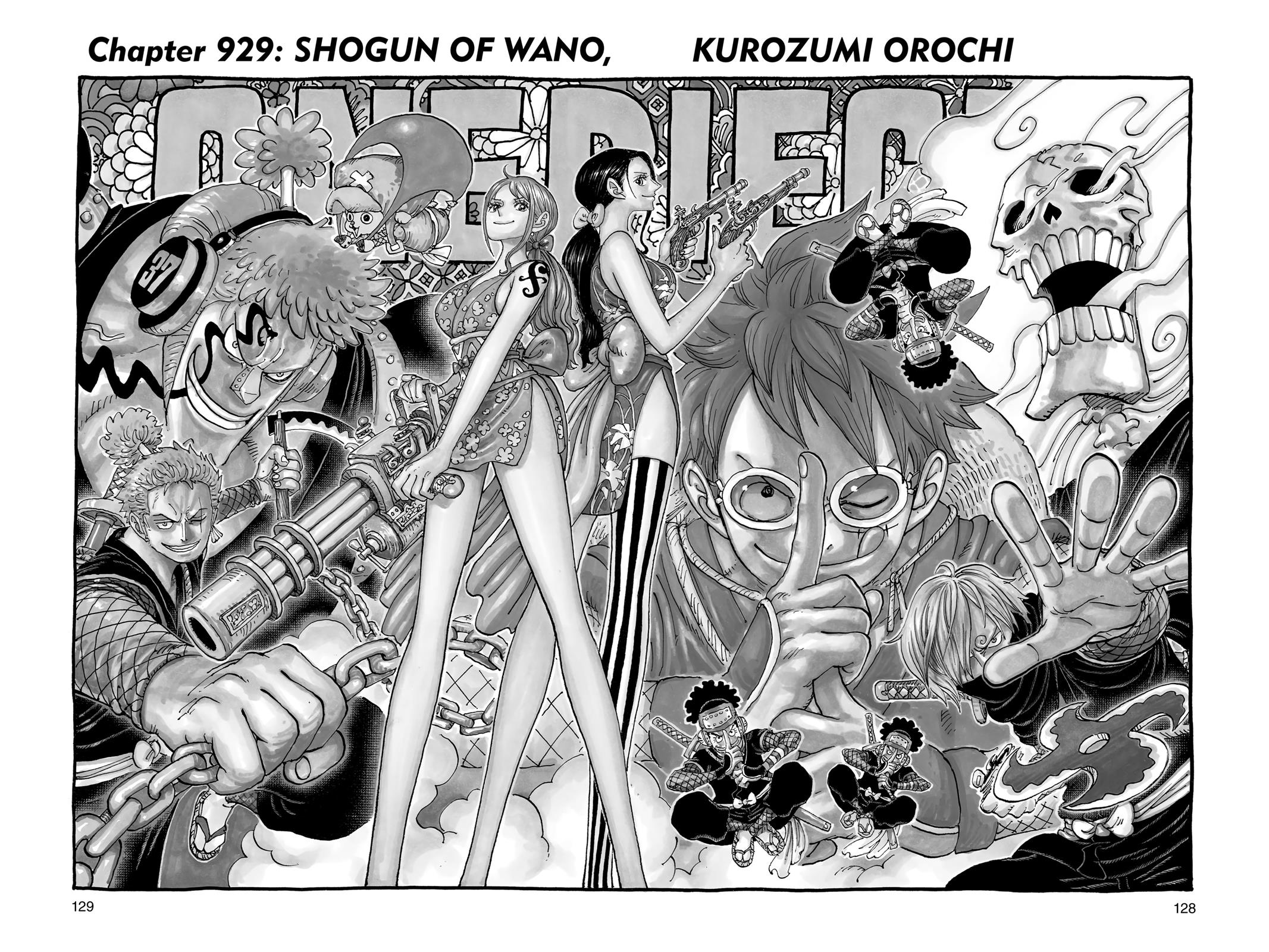 One Piece, Chapter 929 image 001