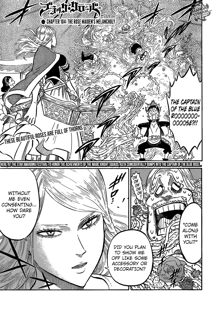 Black Clove, Chapter 104 image 01