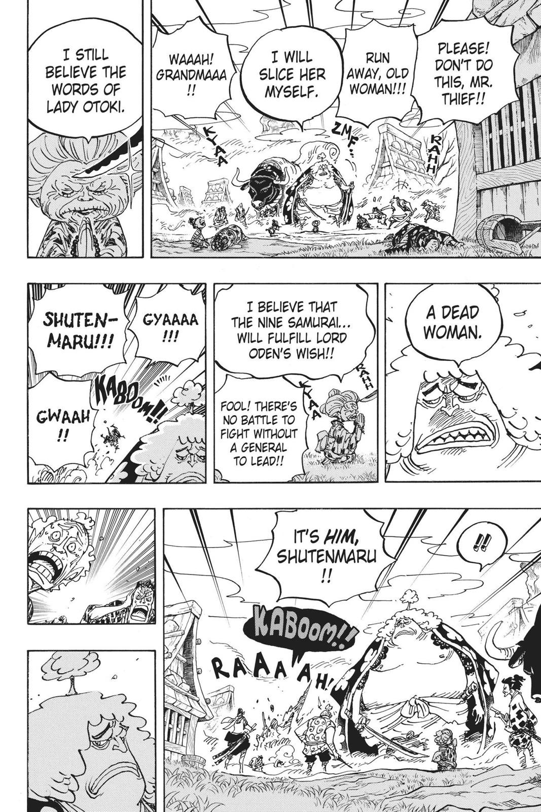 One Piece, Chapter 921 image 012