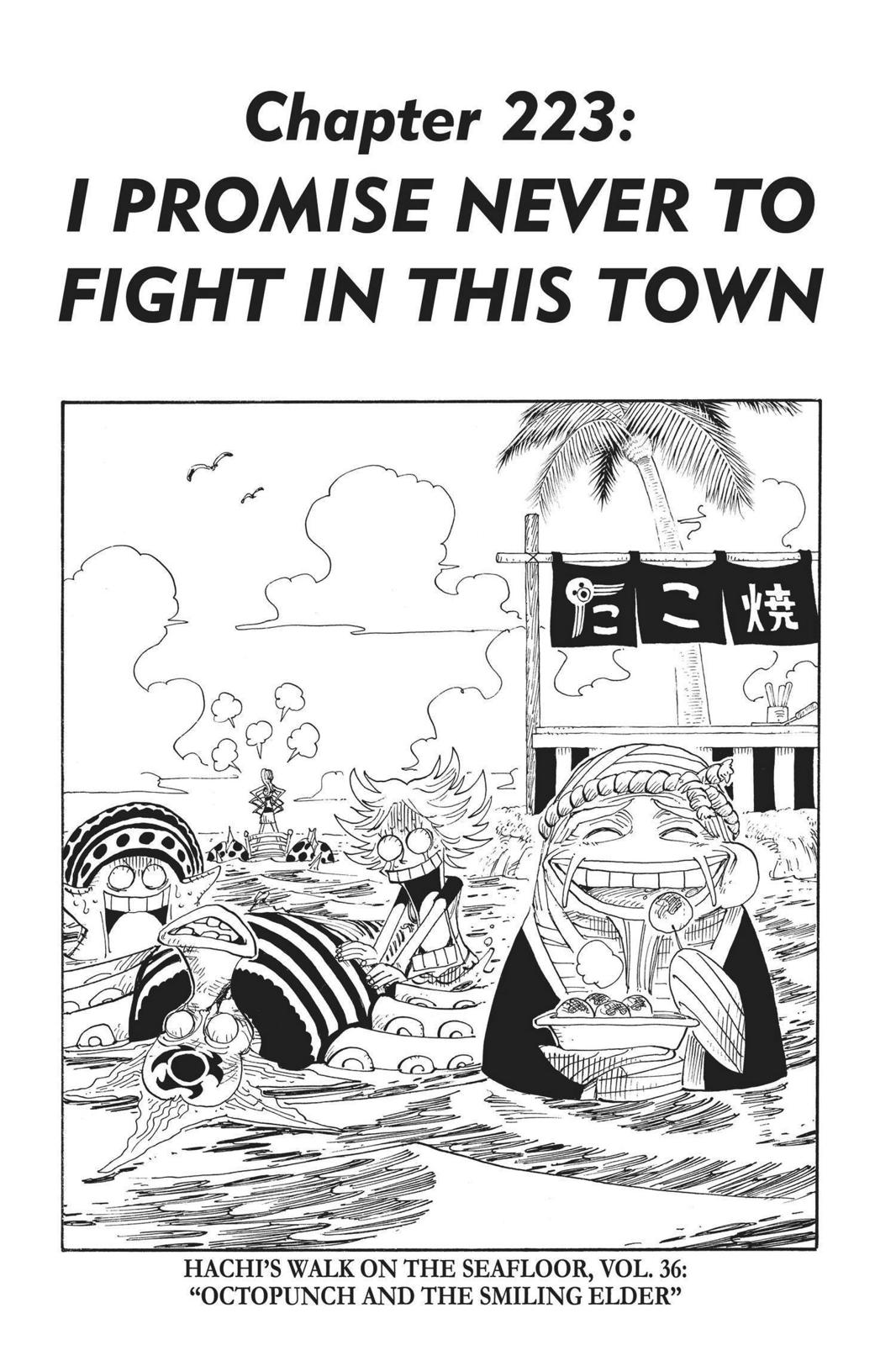 One Piece, Chapter 223 image 001