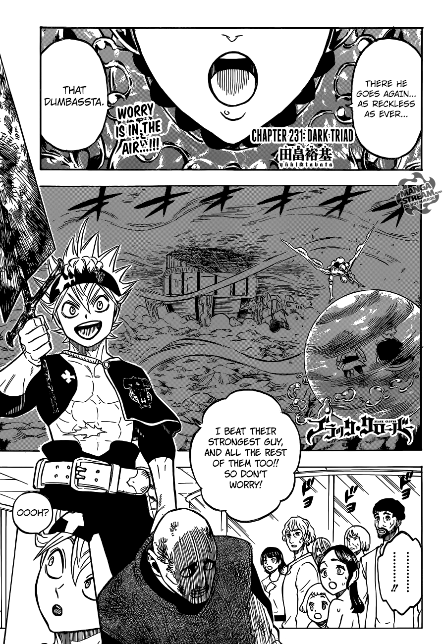 Black Clove, Chapter 231 image 01
