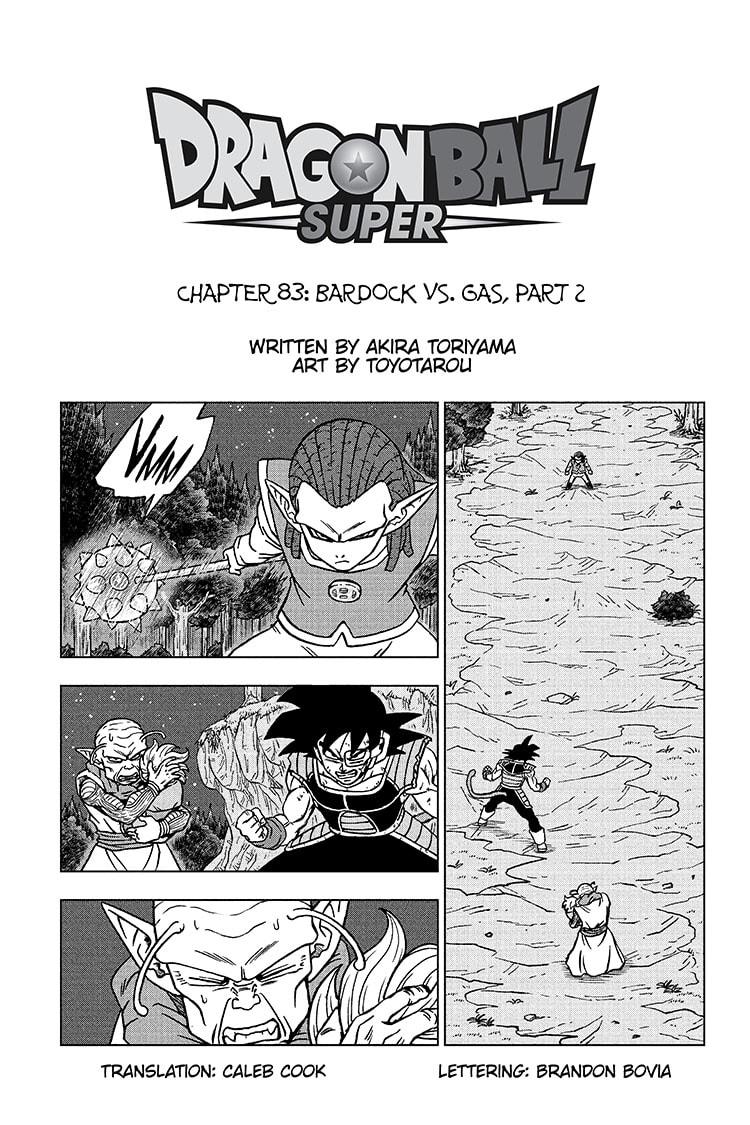 Dragon Ball Super, Chapter 83 image 01
