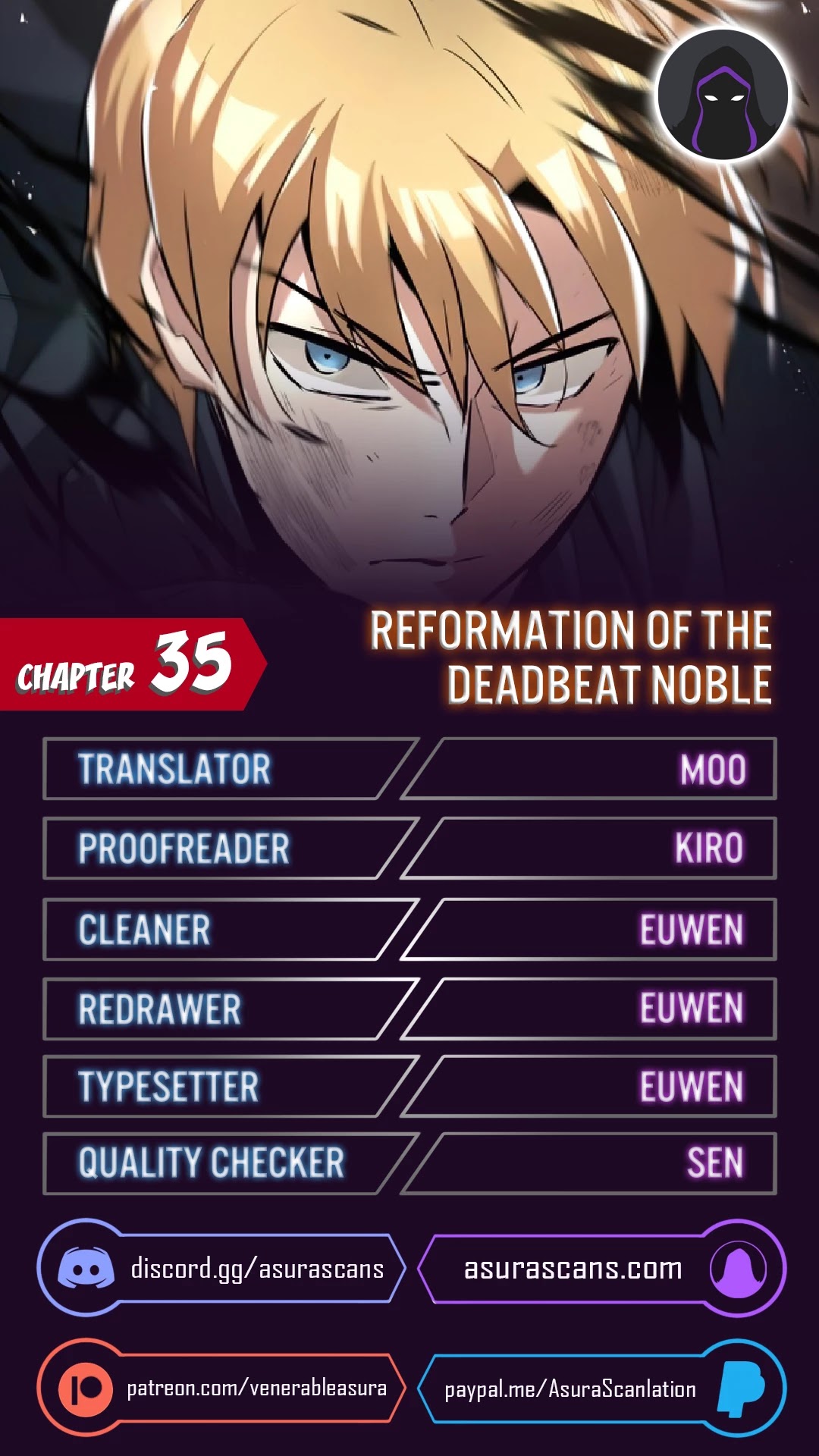  Reformation Of The Deadbeat Noble, Chapter 35 image 01