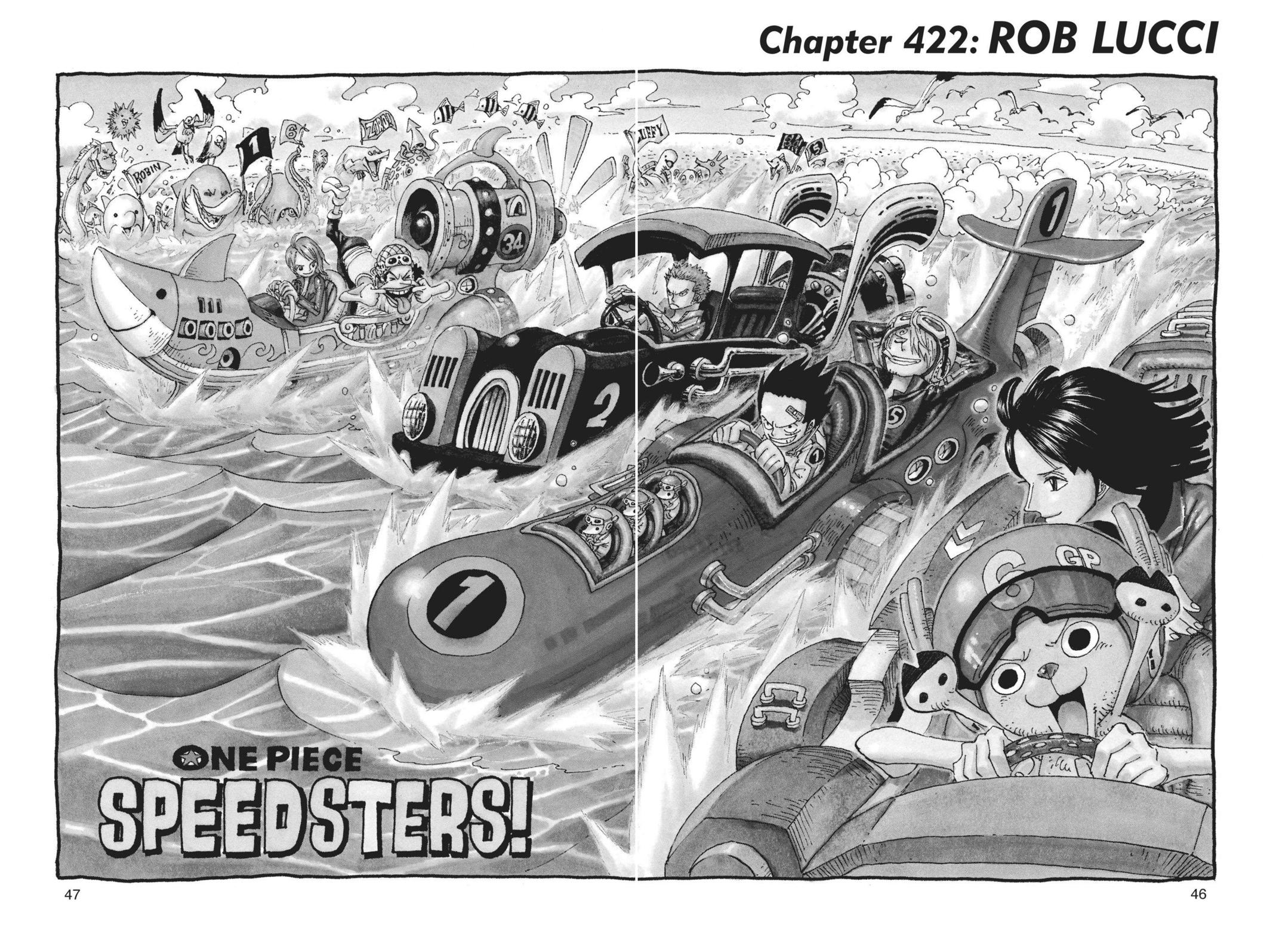 One Piece, Chapter 422 image 01