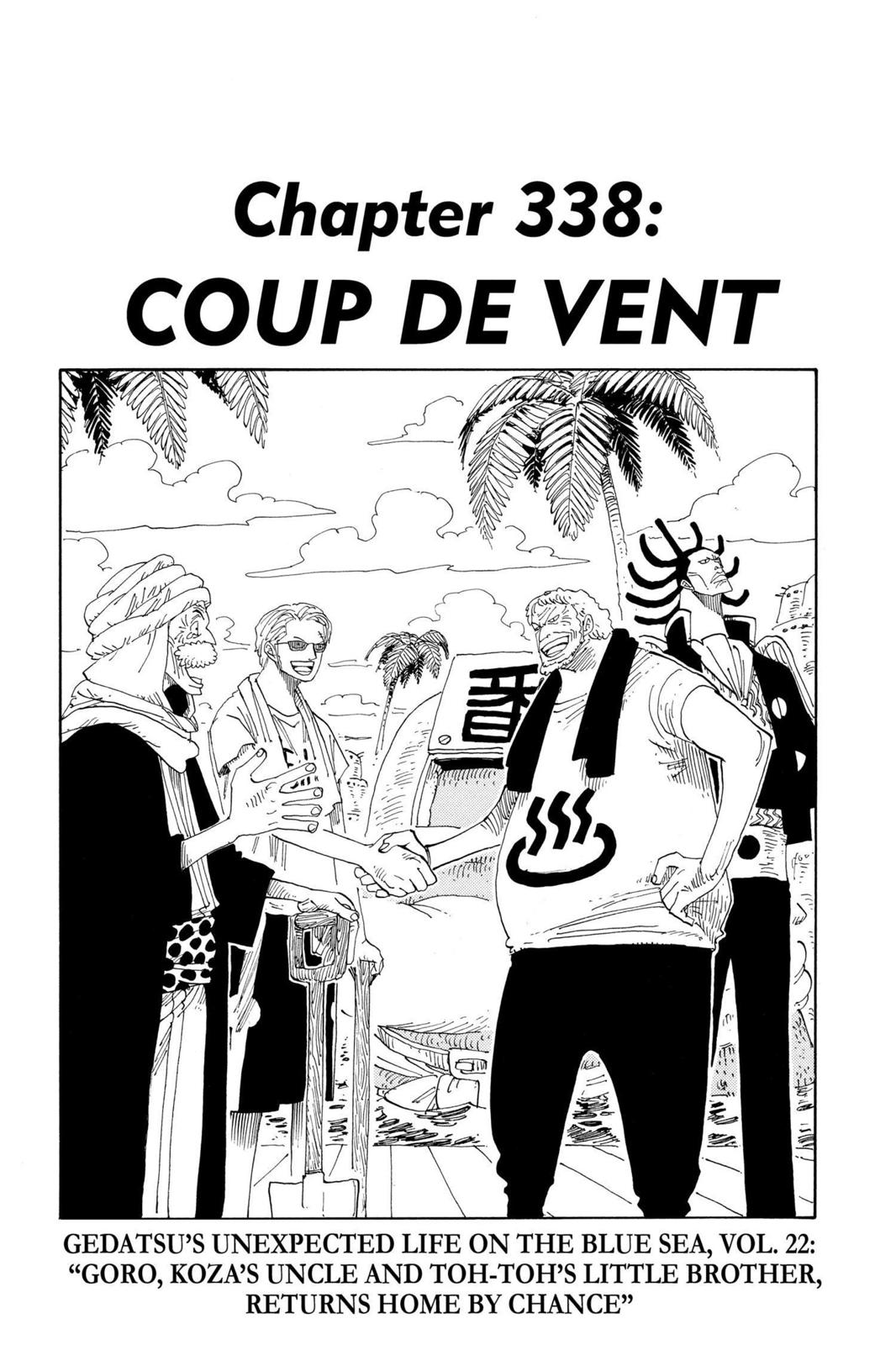 One Piece, Chapter 338 image 01