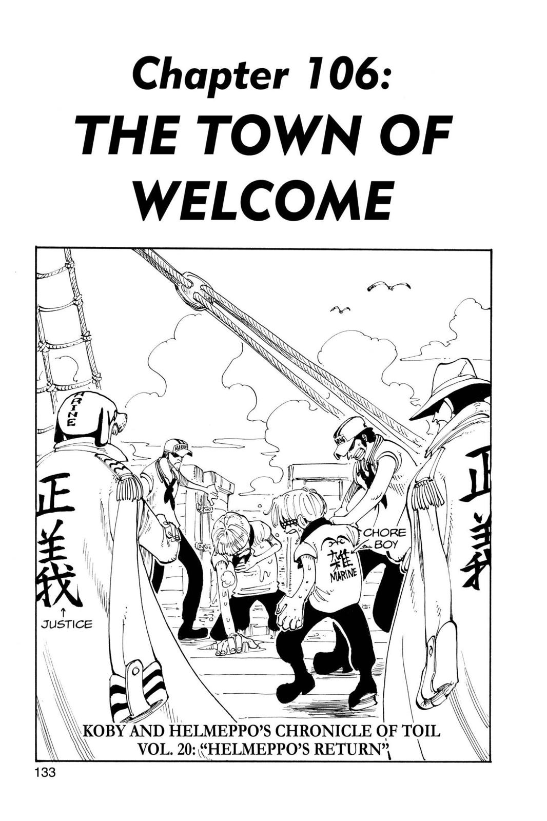 One Piece, Chapter 106 image 001