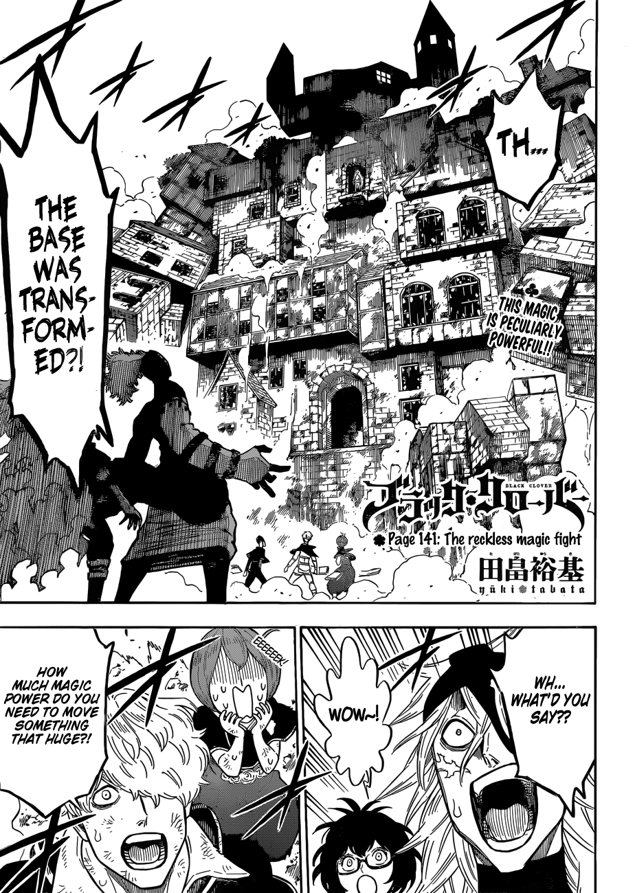 Black Clove, Chapter 141 image 01