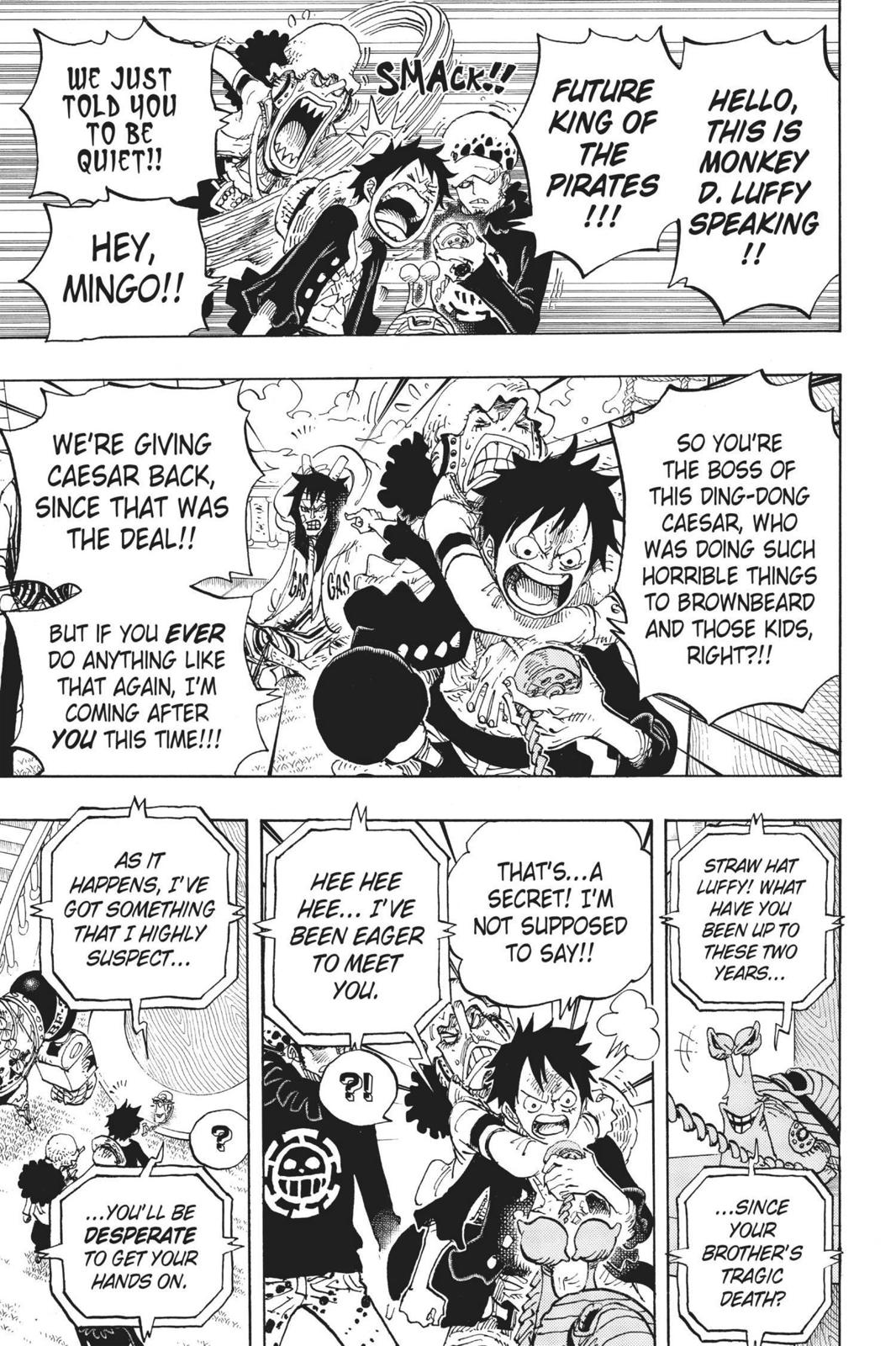 One Piece, Chapter 700 image 005