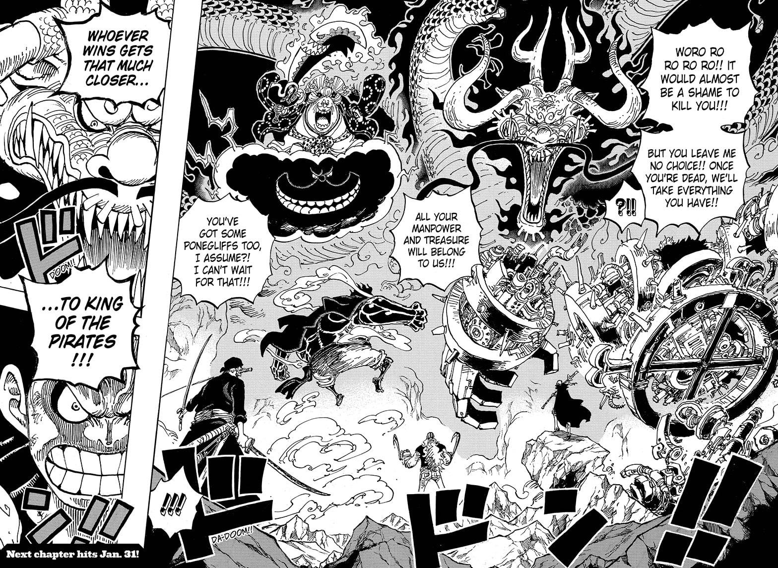 One Piece, Chapter 1001 image 014