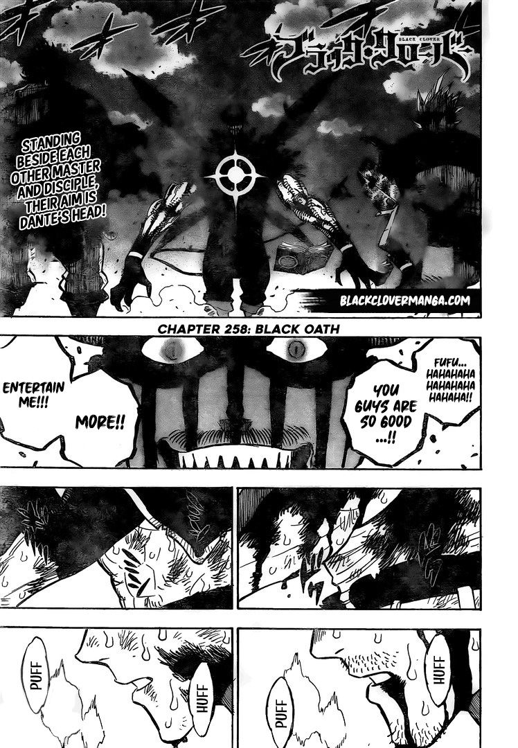 Black Clove, Chapter 258 image 01