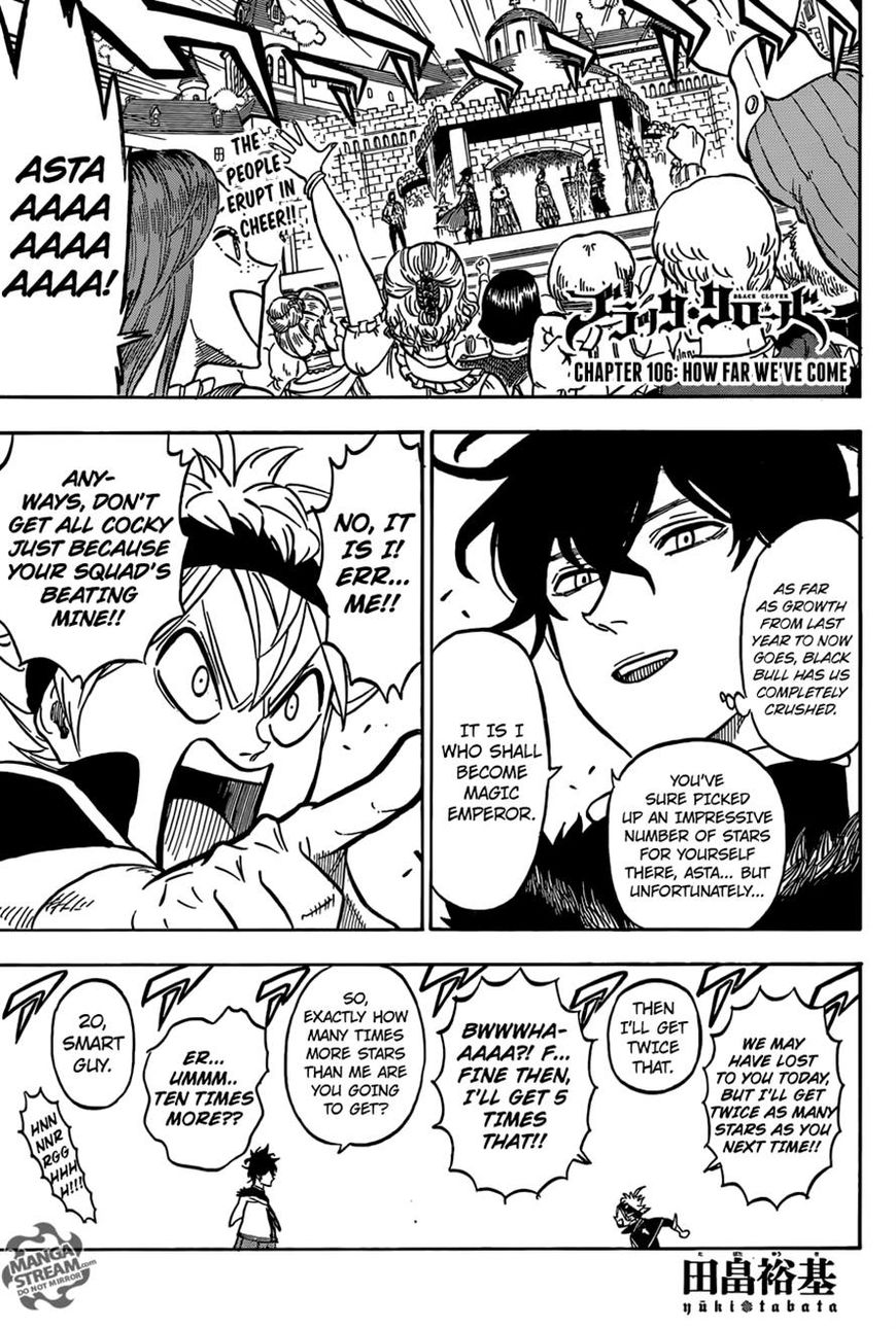 Black Clove, Chapter 106 image 01